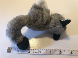 Finger Puppet Folkmanis Mini Plush Grey Wolf Dog 4
