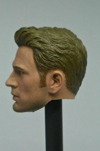 Custom 1/6 Scale Captain America Steve Rogers Male Head Sculpt Hot Heart