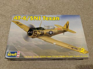 1/48 Revell Monogram At - 6/snj Texan U.  S Wwii Trainer Detail Model