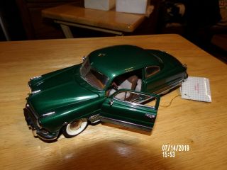 Franklin 1/24th Scale 1951 Hudson Hornet - Papers & Box -