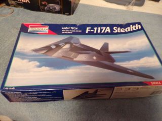 F - 117a Stealth Plane Model (1:48 Model)