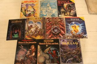 10 Dungeons And Dragons Tsr Books Most Are In