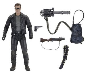 1/4th Scale Terminator 2 T - 800 Action Figure By Neca