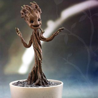Little Groot Tree Model Guardians Of The Galaxy Action Figure Pvc Toy Decor Gift