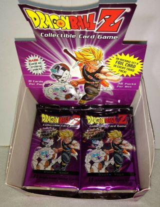 Dragon Ball Z Ccg - Trunks Saga 12 Factory Packs & Display Box