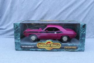 1/18 Ertl American Muscle 1970 Dodge Challenger T/a 7252