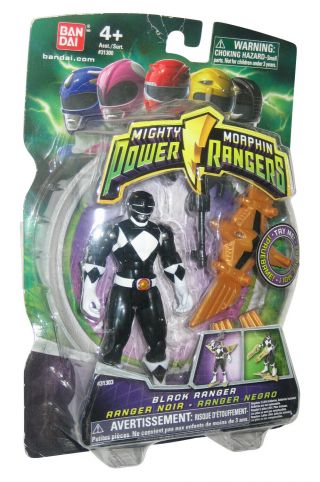 Power Ranger Mighty Morphin Black Ranger (2009) Bandai Action Figure