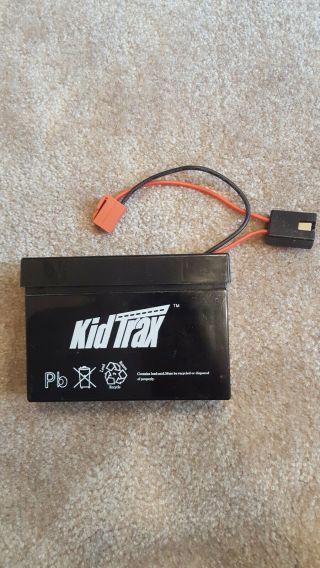 Kid Trax 6v Rechargeable Oem Battery