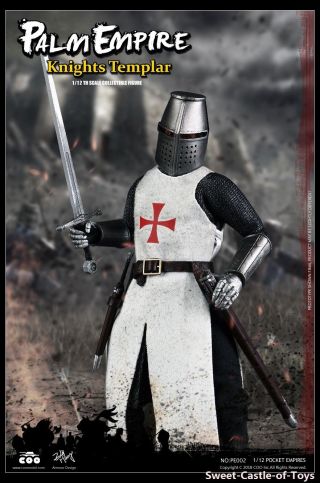 1/12 Coomodel COO Action Figure Pocket Empires Teutonic Knight PE002 3