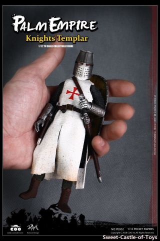 1/12 Coomodel COO Action Figure Pocket Empires Teutonic Knight PE002 8