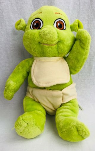 2006 Dreamworks Shrek The Third Fergus 10 " Baby Ogre Plush Stuffed Toy Sh