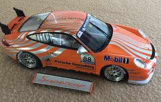 1:18 Autoart 2006 Porsche 911 (997) Gt3 Cup Vip 88 Supercup (orange Livery)