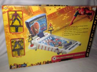Mga Entertainment Table Top Spider Man 2 Pinball Game With Figures