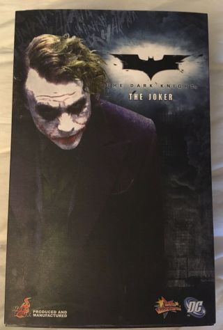 Hot Toys The Dark Knight Tdk The Joker Mms68 1/6 Collector’s Edition Figure