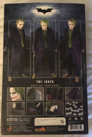 Hot Toys The Dark Knight TDK The Joker MMS68 1/6 Collector’s Edition Figure 2