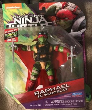 Teenage Mutant Ninja Turtles Out Of The Shadows Raphael Action Figure 2016 Tmnt