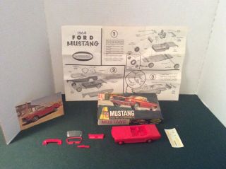 Aurora 1964 Ford Mustang Model Kit 1/32 Scale (see Below)