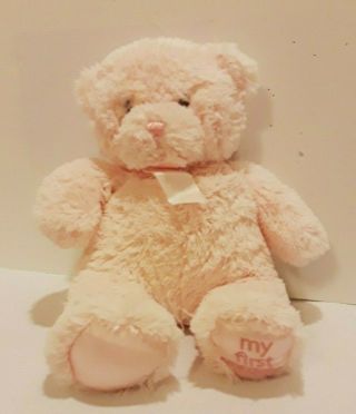 Baby Gund My First Teddy Bear Stuffed Animal Pink Plush Stuffed Toy 9 Inch