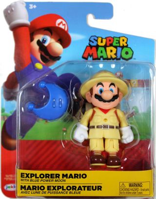 World Of Nintendo Explorer Mario (wave 15) Action Figure Mario
