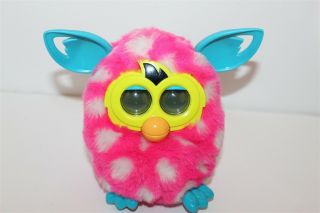 Furby Pink & White Interactive Electronic Pet Toy Battery Operated Hasbro 2012