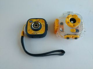 Vtech Kidizoom Action Cam Digital Camera Waterproof Case Yellow Camera Only