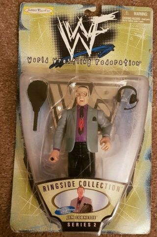 Wwf Ringside Collectable " Series 2 Jim Cornette By Jakks Pacific 1996