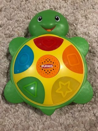 Playskool Elefun & Friends Shapes Colors Musical Turtle Toy Hasbro 2013 Hasbro