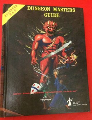 Advanced Dungeons & Dragons Ad&d Dungeon Masters Guide (1979)