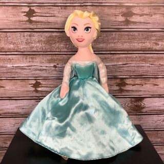Walt Disney World Park Authentic Elsa And Anna Frozen Plush Doll Authentic Parks