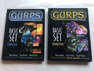 Gurps 4th Edition Basic Set Characters & Campaigns Steve Jackson Games