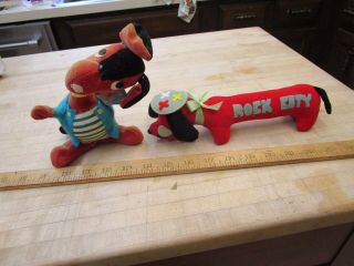 Vintage Fantasy Mascot,  Rock City Dog (dream Pets R.  Dakin Style) Stuffed Toy