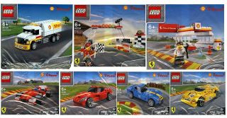 Lego Shell V - Power Ferrari Set 40190 40191 40192 40193 40194 40195 40196 Polybag