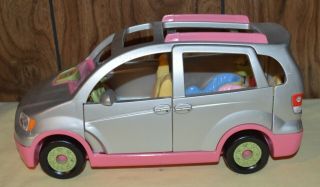 Fisher Price Loving Family Dollhouse Twins Time Musical Silver Mini Van 2007