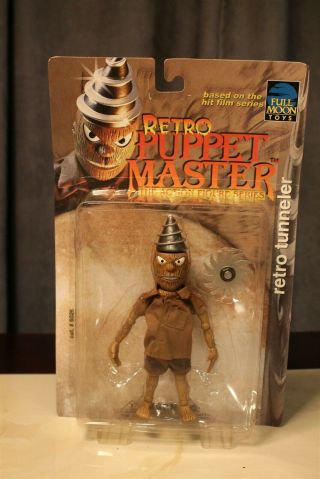 Retro Tunneler Full Moon Puppet Master Action Figure