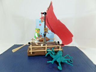 Playmobil 5780 Pirate Raft 100 Complete With Instructions
