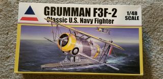 Accurate Miniatures 1/48 Grumman F3f - 2 Us Navy Marines Biplane Fighter