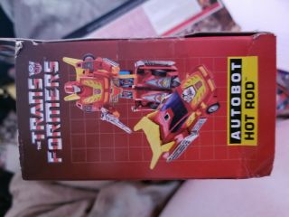 Hasbro Transformers Vintage G1 Walmart Reissue Autobot Cavalier Hot Rod 2018 2