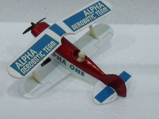 Matchbox Superfast Pre Pro Decal Skybuster Pitts Alpha One Ex Employee Sample