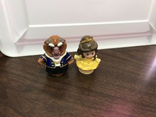 Fisher Price Little People Disney Beauty And The Beast Belle & Beast