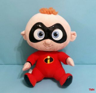 Disney Store The Incredibles Baby Jack Jack Plush 8.  5 " Stuffed Doll Toy