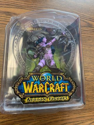 World Of Warcraft Alathena Moonbreeze Action Figure Series 5 Complete