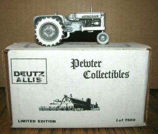Allis Chalmers D17 Nf Tractor Spec Cast 1/43 Pewter Toy Dac3 Ltd Ed 1/7500 Deutz