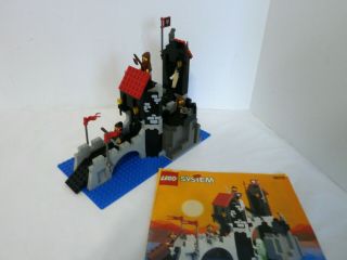 1992 Lego Castle 6075 Wolfpack Tower 100 Complete W/instructions & Minifigures