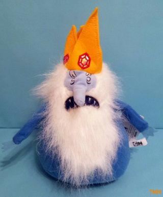 Cartoon Network Adventure Time Ice King Plush 13 " Stuffed Doll Toy With Tags