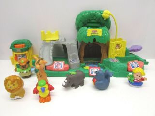 Fisher Price 77949 Little People Animal Sounds Zoo Pre - Ownwd