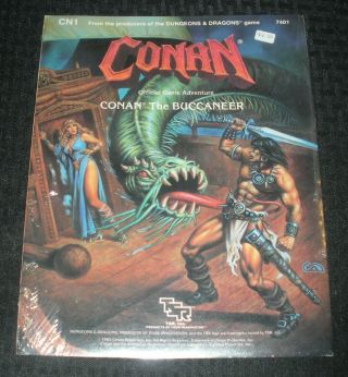 1985 Conan The Buccaneer Tsr 7401 Dungeons & Dragons Ad&d
