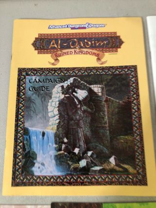 Al - Qadim: Ruined Kingdoms by Steve Kurtz Adv Dungeons & Dragons Complete Set ‘94 3