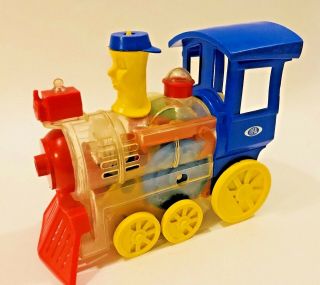 Vintage Ideal Toys 1974 Think And Learn Toot Loo Whistling Train Engine