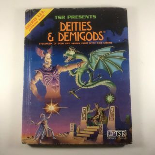 Advanced Dungeons & Dragons Deities & Demigods (1980) Tsr2013 Ad&d