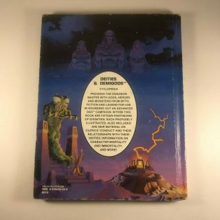 Advanced Dungeons & Dragons Deities & Demigods (1980) TSR2013 AD&D 2